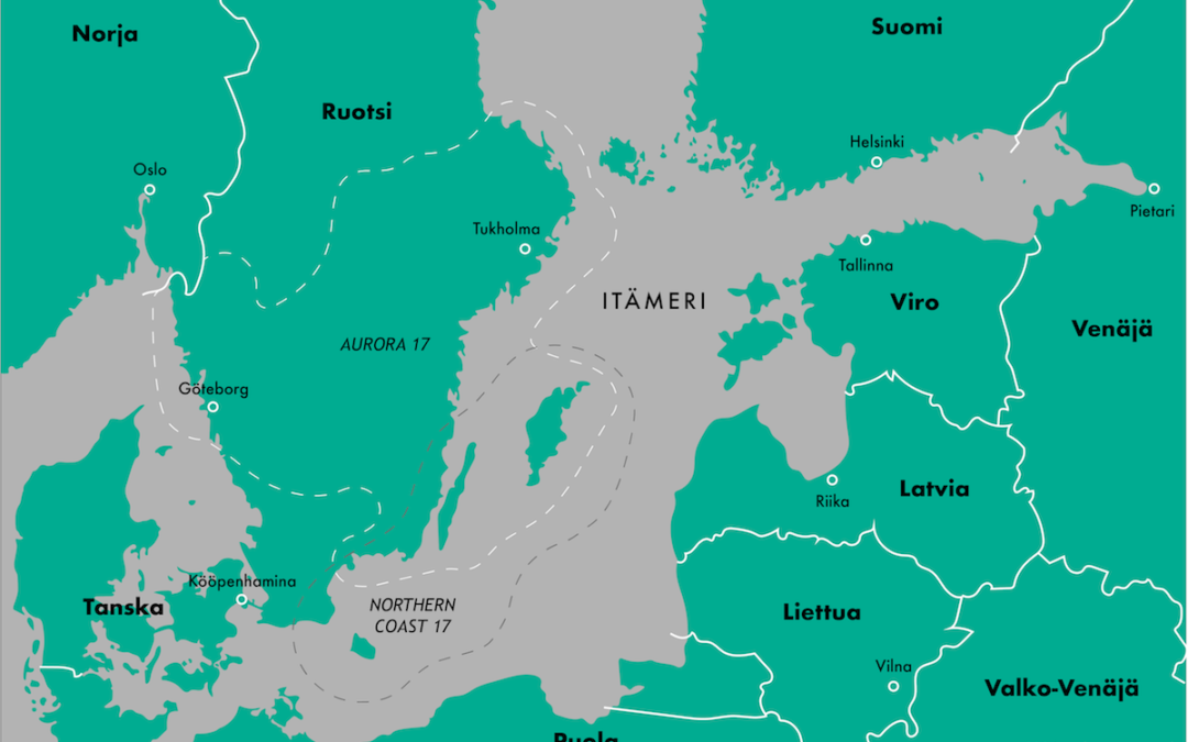 Itämeren geopolitiikka on muuttunut: Aurora 17 ja Suomen strateginen asema