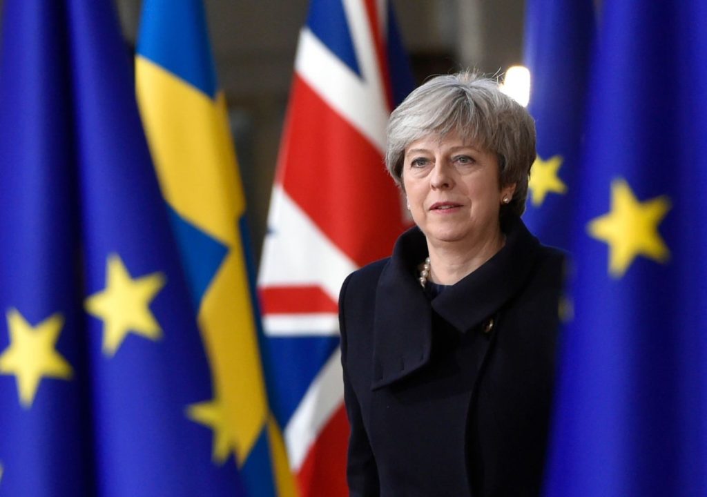 Britannian pääministeri Theresa May
