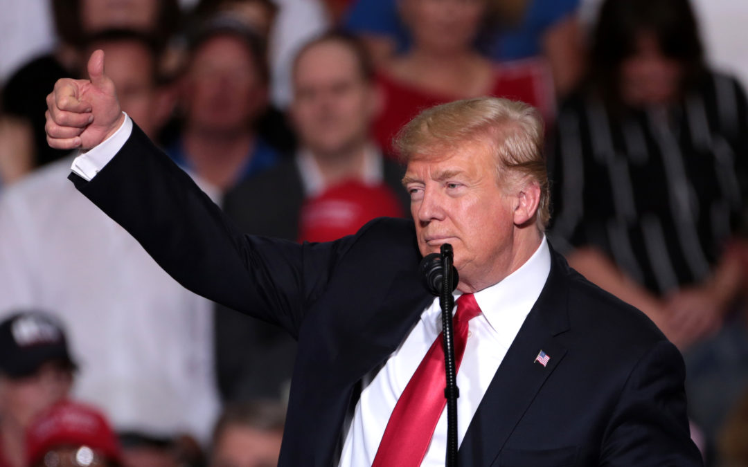 Trump ylsi vierastasuriin