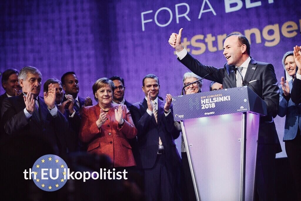 Manuel Weber EPP:n Helsinki-konferenssissa