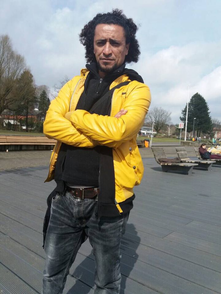 Khaled Shanoon Saksassa vuonna 2019